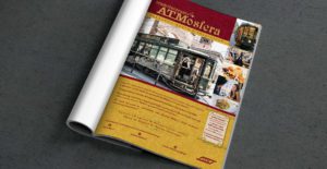 Pubblicità tram ristorante ATM atmofera