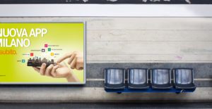 affissione Atm azienda trasporti milanesi