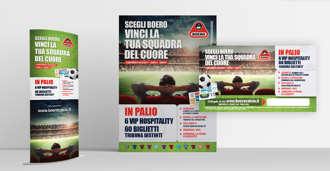 progettazione grafica poster boero