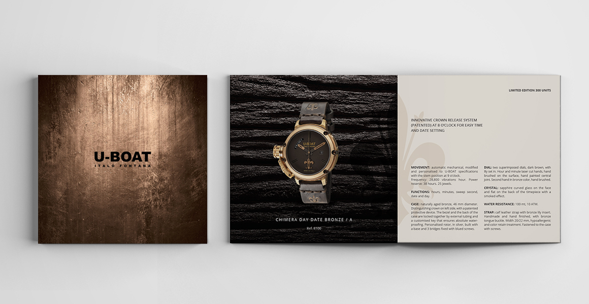 grafica catalogo u-boat