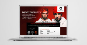 sito web concorso Warner music
