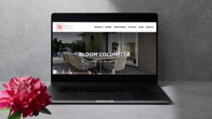Realizzazione sito web costruzione cantiere Bloom Columella Milano